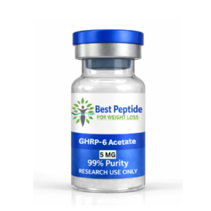 GHRP-6 Acetate 5mg × 10 vials